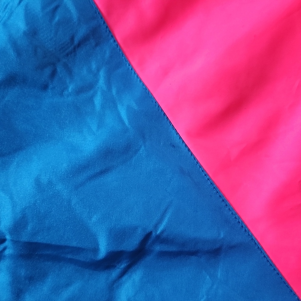 DiTrani Designs Vintage 80s Black Blue Pink Jacket Sz 40 - Picture 10 of 11